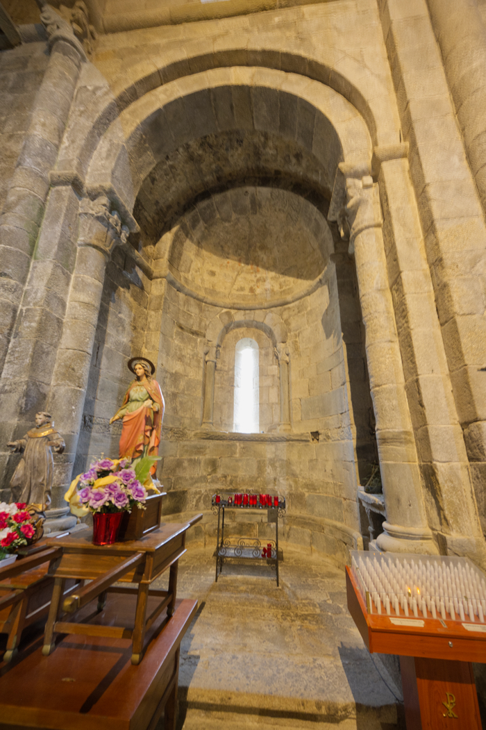 Capilla del evangelio de la iglesia del monasterio de San Martín de Castañeda